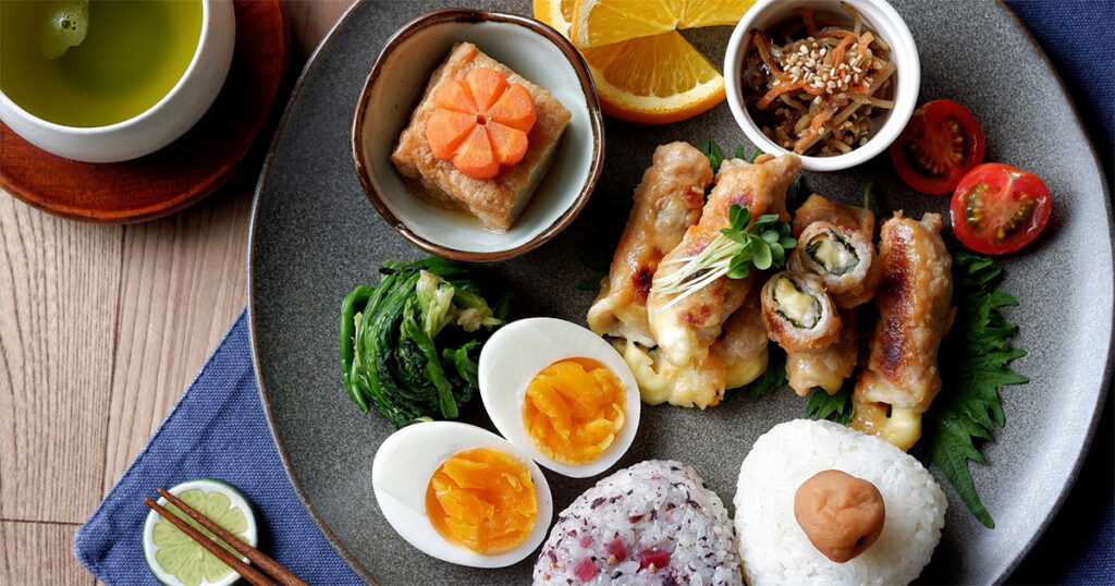栄養バランスのとれた食事